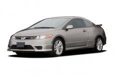 2007 Honda Civic Si 2-door Coupe Manual w/ST Angular Front Exterior View