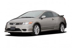 2007 Honda Civic Si 2-door Coupe Manual w/ST Angular Front Exterior View