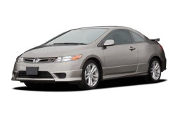 2007 Honda Civic Si 2-door Coupe Manual w/ST Angular Front Exterior View