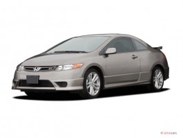 2007 Honda Civic Si 2-door Coupe Manual w/ST Angular Front Exterior View