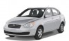 2007 Hyundai Accent 4-door Sedan Auto GLS Angular Front Exterior View