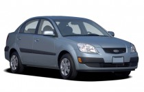 2007 Kia Rio 2007 Kia Rio 4-door Sedan Auto LX Angular Front Exterior View