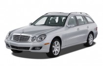 2007 Mercedes-Benz E Class 2007 Mercedes-Benz E Class 4-door Wagon 3.5L 4MATIC AWD Angular Front Exterior View