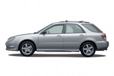 2007 Subaru Impreza 4-door H4 MT i Side Exterior View