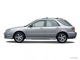 2007 Subaru Impreza 4-door H4 MT i Side Exterior View