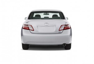 2007 Toyota Camry Hybrid 4-door Sedan (Natl) Rear Exterior View