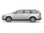 2007 Volvo V50 4-door Wagon 2.5L Turbo AT AWD Side Exterior View