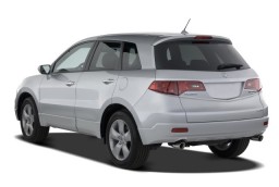 2008 Acura RDX 4WD 4-door Angular Rear Exterior View