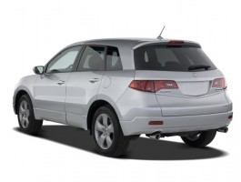 2008 Acura RDX 4WD 4-door Angular Rear Exterior View