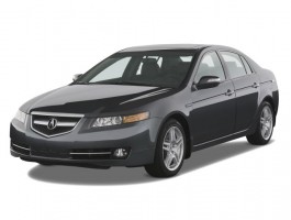 2008 Acura TL 4-door Sedan Auto Angular Front Exterior View