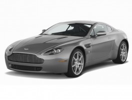 2008 Aston Martin Vantage 2-door Coupe Man Angular Front Exterior View