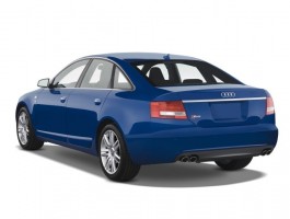 2008 Audi S6 4-door Sedan Angular Rear Exterior View