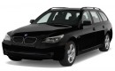 2008 BMW 5-Series 4-door Sports Wagon 535xiT AWD Angular Front Exterior View