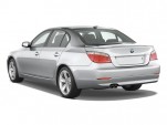 2008 BMW 5-Series 4-door Sedan 528i RWD Angular Rear Exterior View