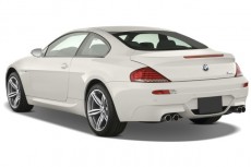 2008 BMW 6-Series 2-door Coupe M6 Angular Rear Exterior View