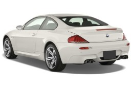 2008 BMW 6-Series 2-door Coupe M6 Angular Rear Exterior View