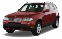 2008 BMW X3 2008 BMW X3-Series AWD 4-door 3.0si Angular Front Exterior View