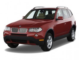 2008 BMW X3-Series AWD 4-door 3.0si Angular Front Exterior View