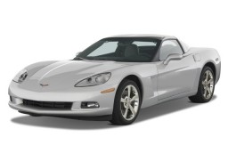 2008 Chevrolet Corvette 2-door Coupe Angular Front Exterior View