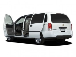 2008 Chevrolet Uplander 4-door Reg WB LS Open Doors