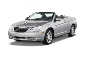 2008 Chrysler Sebring 2-door Convertible Limited FWD Angular Front Exterior View