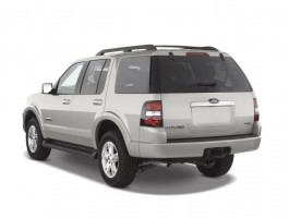 2008 Ford Explorer RWD 4-door V6 XLT Angular Rear Exterior View