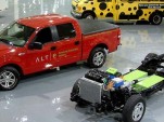 2008 Ford F-150 pickup with ALTe extended-range electric powertrain