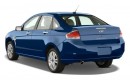 2008 Ford Focus 4-door Sedan SE Angular Rear Exterior View