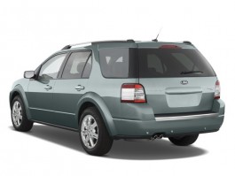 2008 Ford Taurus X 4-door Wagon Limited AWD Angular Rear Exterior View