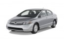 2008 Honda Civic Hybrid 4-door Sedan Angular Front Exterior View