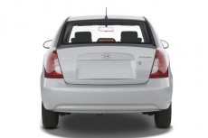 2008 Hyundai Accent 4-door Sedan Auto GLS Rear Exterior View