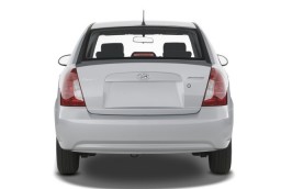 2008 Hyundai Accent 4-door Sedan Auto GLS Rear Exterior View