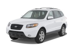 2008 Hyundai Santa Fe FWD 4-door Auto SE Angular Front Exterior View