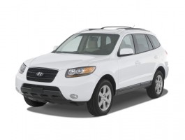 2008 Hyundai Santa Fe FWD 4-door Auto SE Angular Front Exterior View
