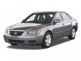 2008 Hyundai Sonata 4-door Sedan V6 Auto GLS Angular Front Exterior View