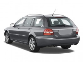 2008 Jaguar X-TYPE 4-door Wagon Angular Rear Exterior View