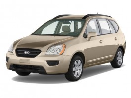 2008 Kia Rondo 4-door Wagon V6 LX Angular Front Exterior View