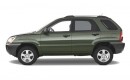 2008 Kia Sportage 2WD 4-door I4 Auto LX Side Exterior View