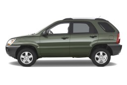 2008 Kia Sportage 2WD 4-door I4 Auto LX Side Exterior View