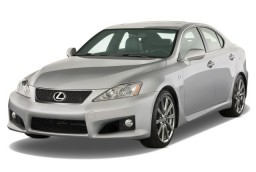 2008 Lexus IS F 4-door Sedan Angular Front Exterior View