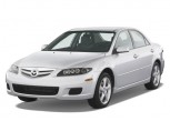 2008 Mazda MAZDA6 4-door Sedan Man i Sport Angular Front Exterior View