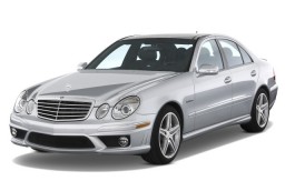2008 Mercedes-Benz E Class 4-door Wagon 6.3L AMG RWD Angular Front Exterior View