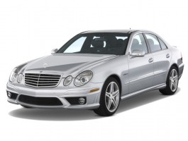 2008 Mercedes-Benz E Class 4-door Wagon 6.3L AMG RWD Angular Front Exterior View