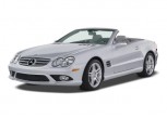 2008 Mercedes-Benz SL Class 2-door Roadster 5.5L V8 Angular Front Exterior View