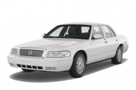 2008 Mercury Grand Marquis 4-door Sedan LS Angular Front Exterior View