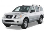 2008 Nissan Pathfinder 2WD 4-door V6 SE Angular Front Exterior View