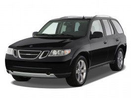 2008 Saab 9-7X AWD 4-door Aero Angular Front Exterior View