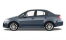 2008 Suzuki SX4 4-door Sedan Man Convenience Pkg Side Exterior View