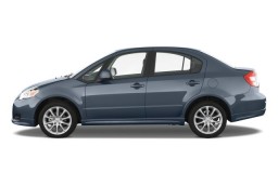 2008 Suzuki SX4 4-door Sedan Man Convenience Pkg Side Exterior View