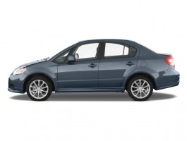 2008 Suzuki SX4 4-door Sedan Man Convenience Pkg Side Exterior View
